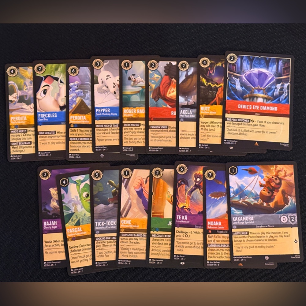 Disney Lorcana Card Bundle #9